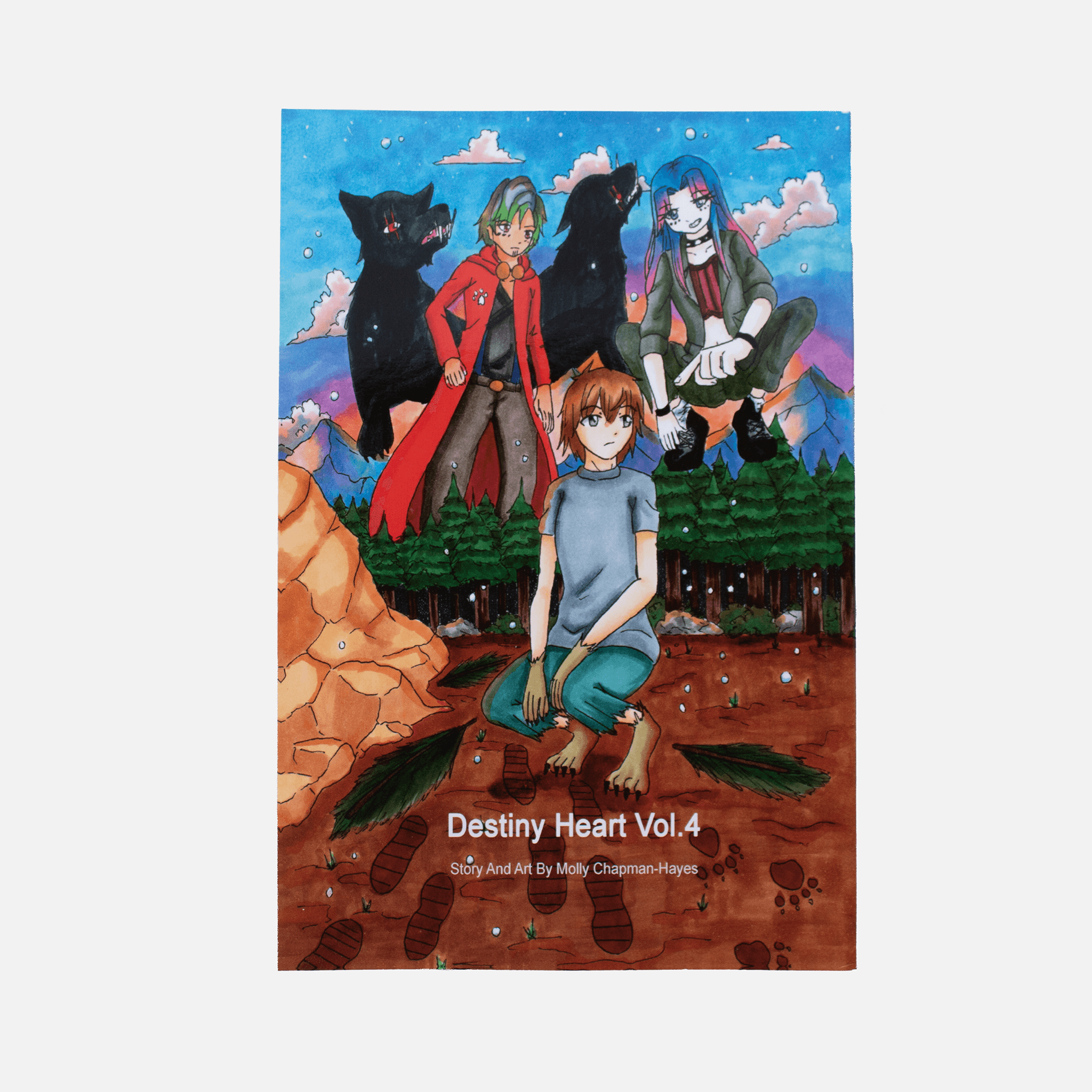 Destiny Heart Manga Vol.4 Paperback | Destiny Heart Vol.4 Front Cover