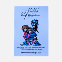 FREE A5 Brochure Manga Products front cover