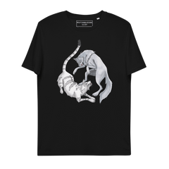 Clell & Echo's Yin-Yang T-Shirt | Unisex | Black - T-Shirt - Molly Manga Designs