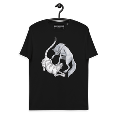 Clell & Echo's Yin-Yang T-Shirt | Unisex | Black - T-Shirt - Molly Manga Designs